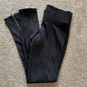 G by guess black leggings with zipper size sx